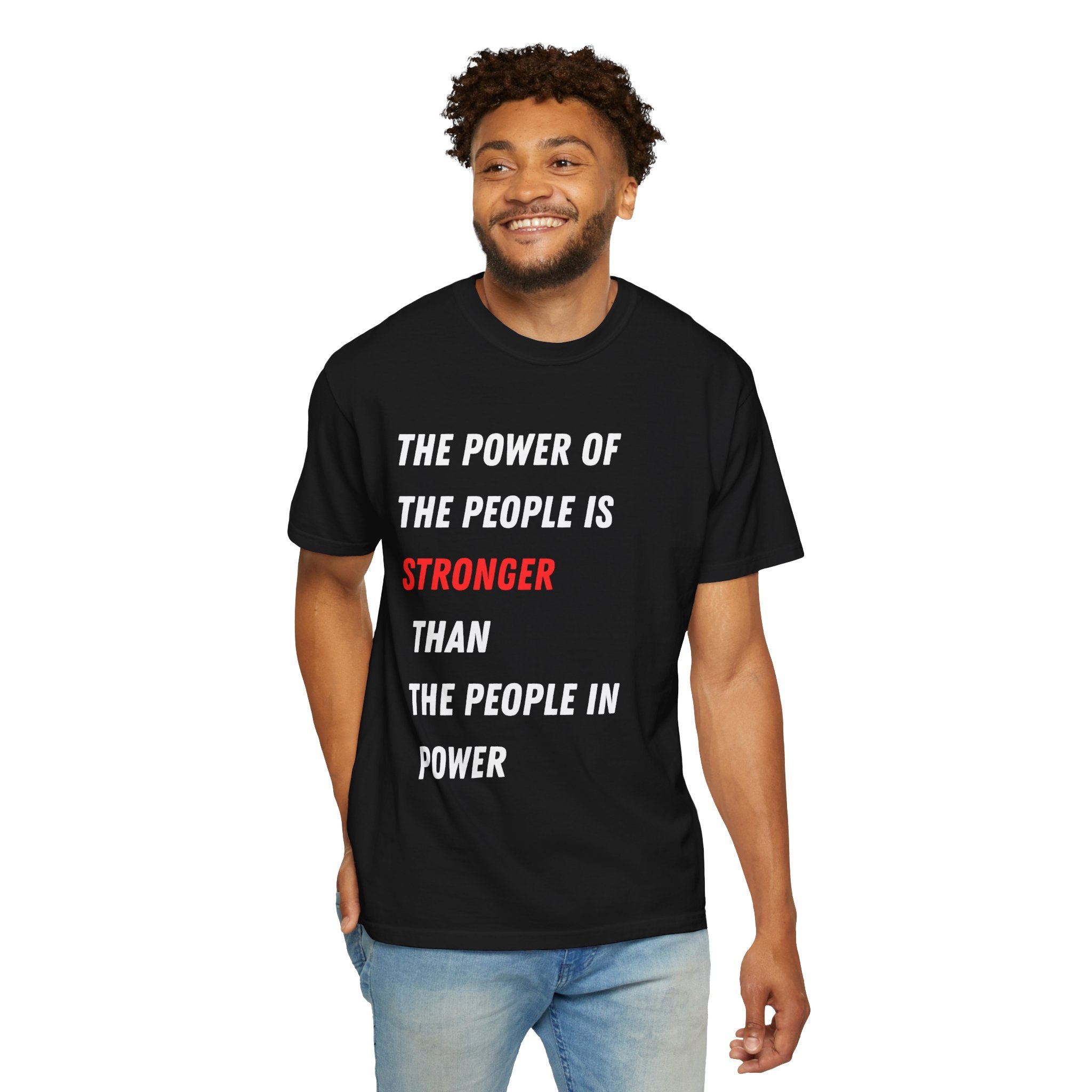 No Kings T-shirt - Unisex Garment-Dyed