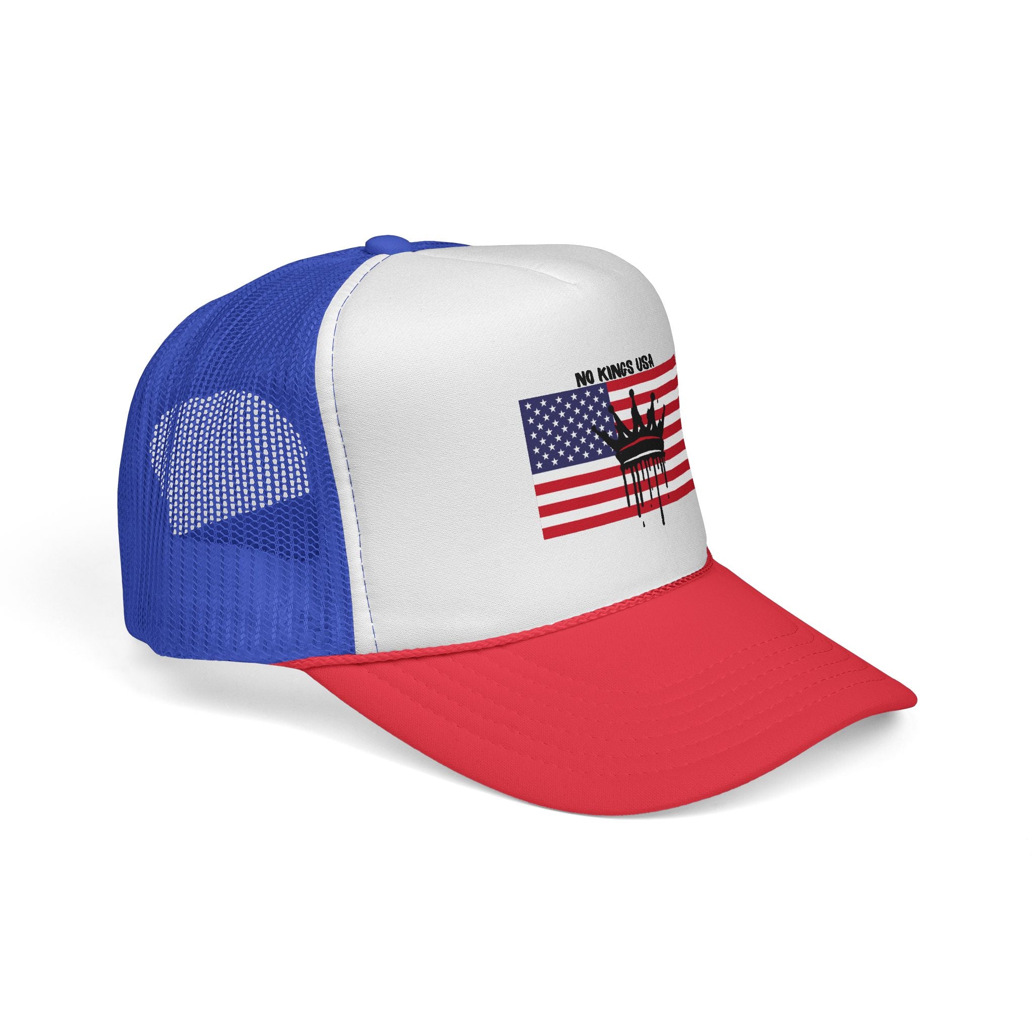 Trucker Caps - No Kings Protest Statement Headwear