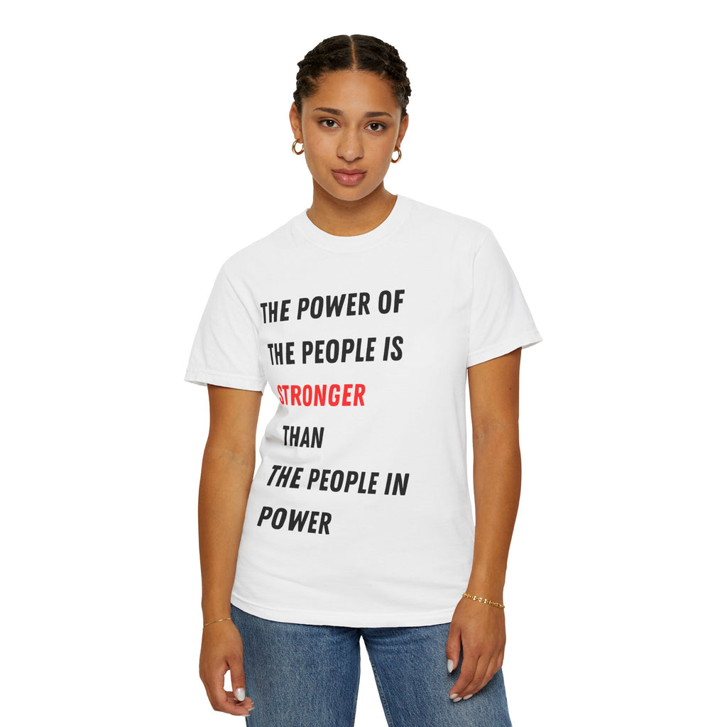 No Kings T-shirt - Unisex Garment-Dyed