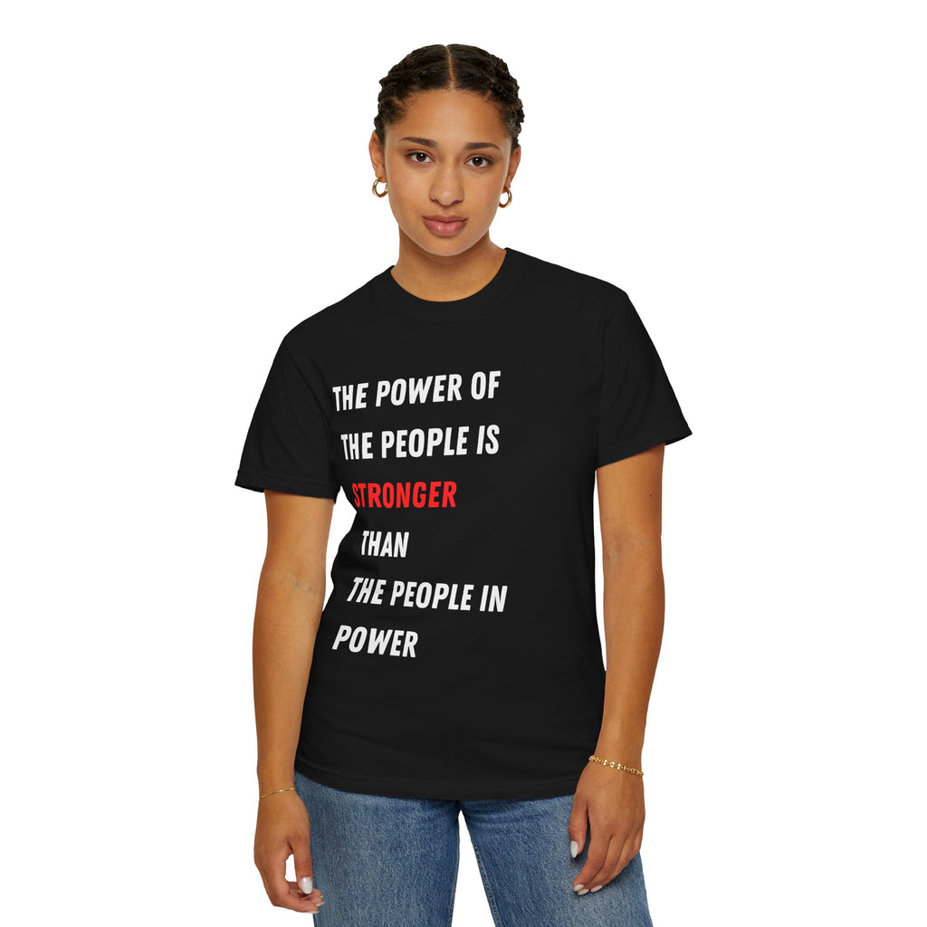 No Kings T-shirt - Unisex Garment-Dyed