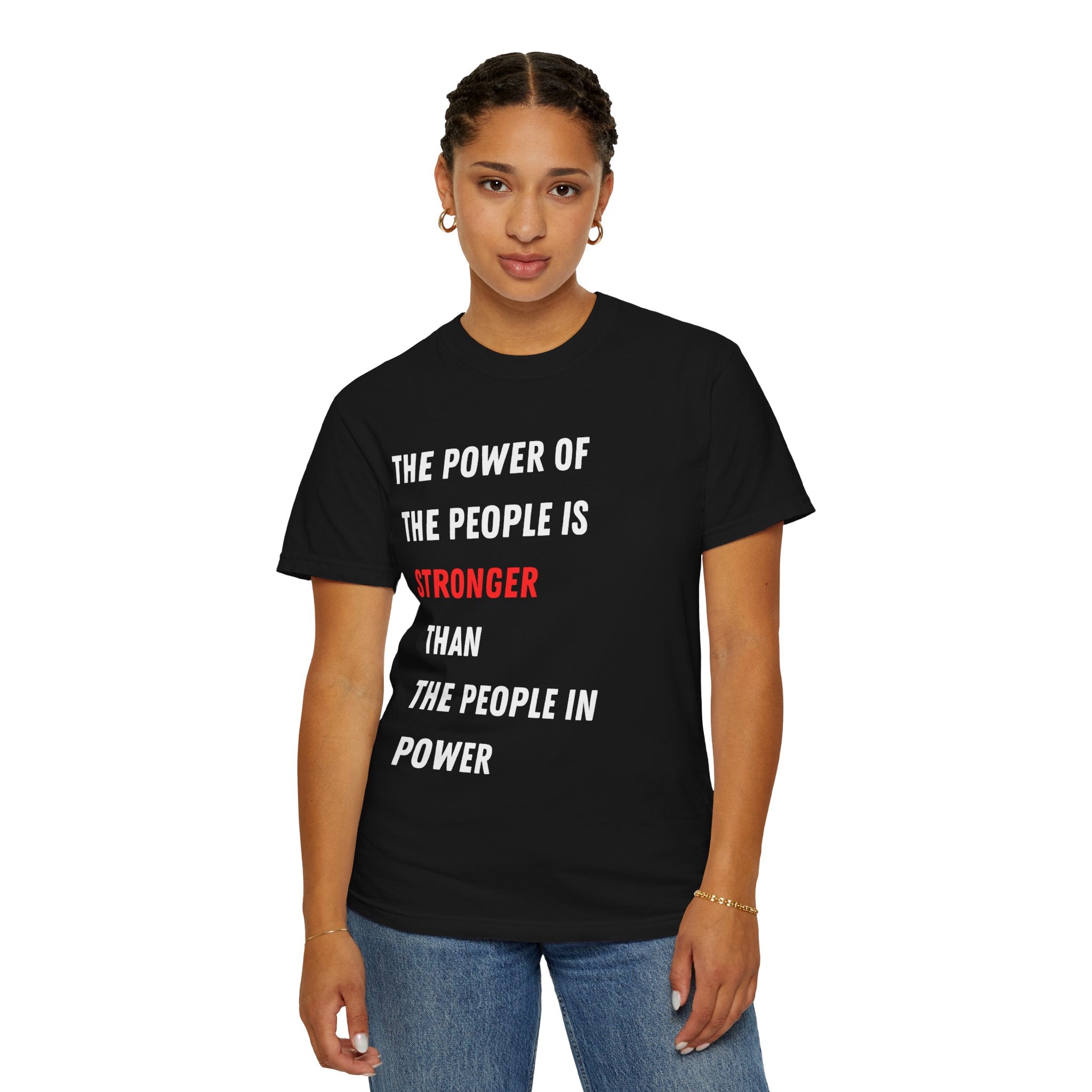 No Kings T-shirt - Unisex Garment-Dyed