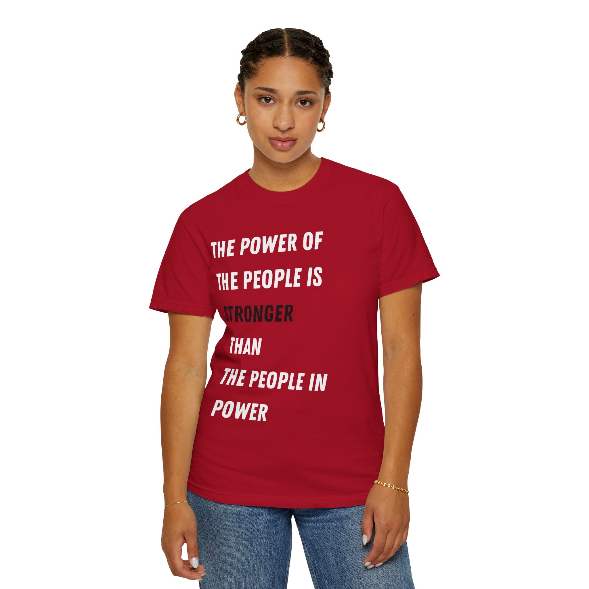 No Kings T-shirt - Unisex Garment-Dyed