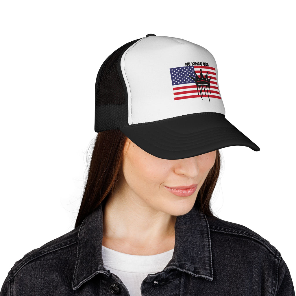 Trucker Caps - No Kings Protest Statement Headwear