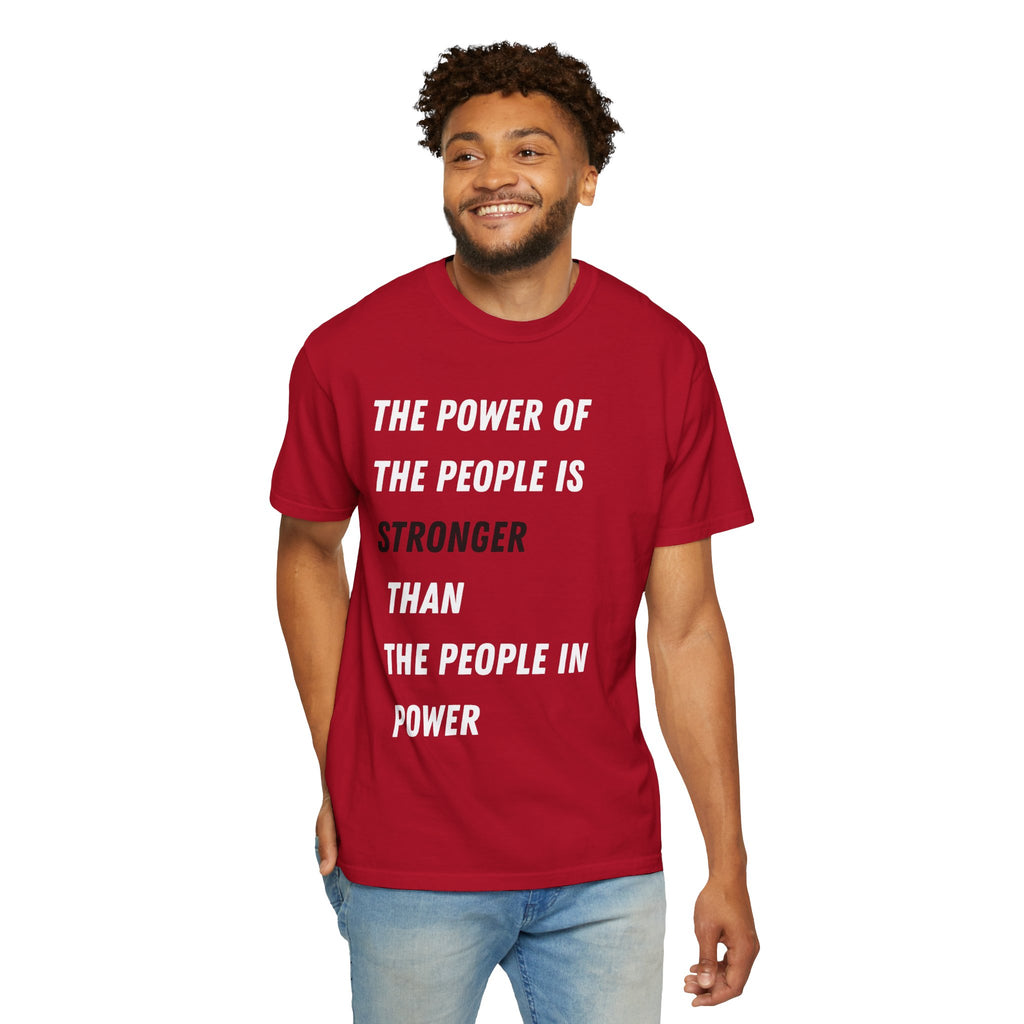 No Kings T-shirt - Unisex Garment-Dyed
