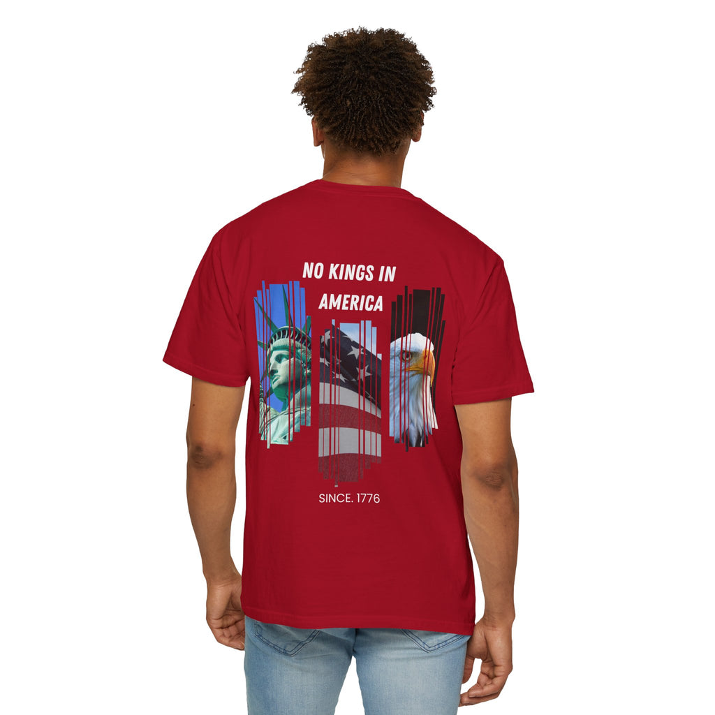 No Kings T-shirt - Unisex Garment-Dyed