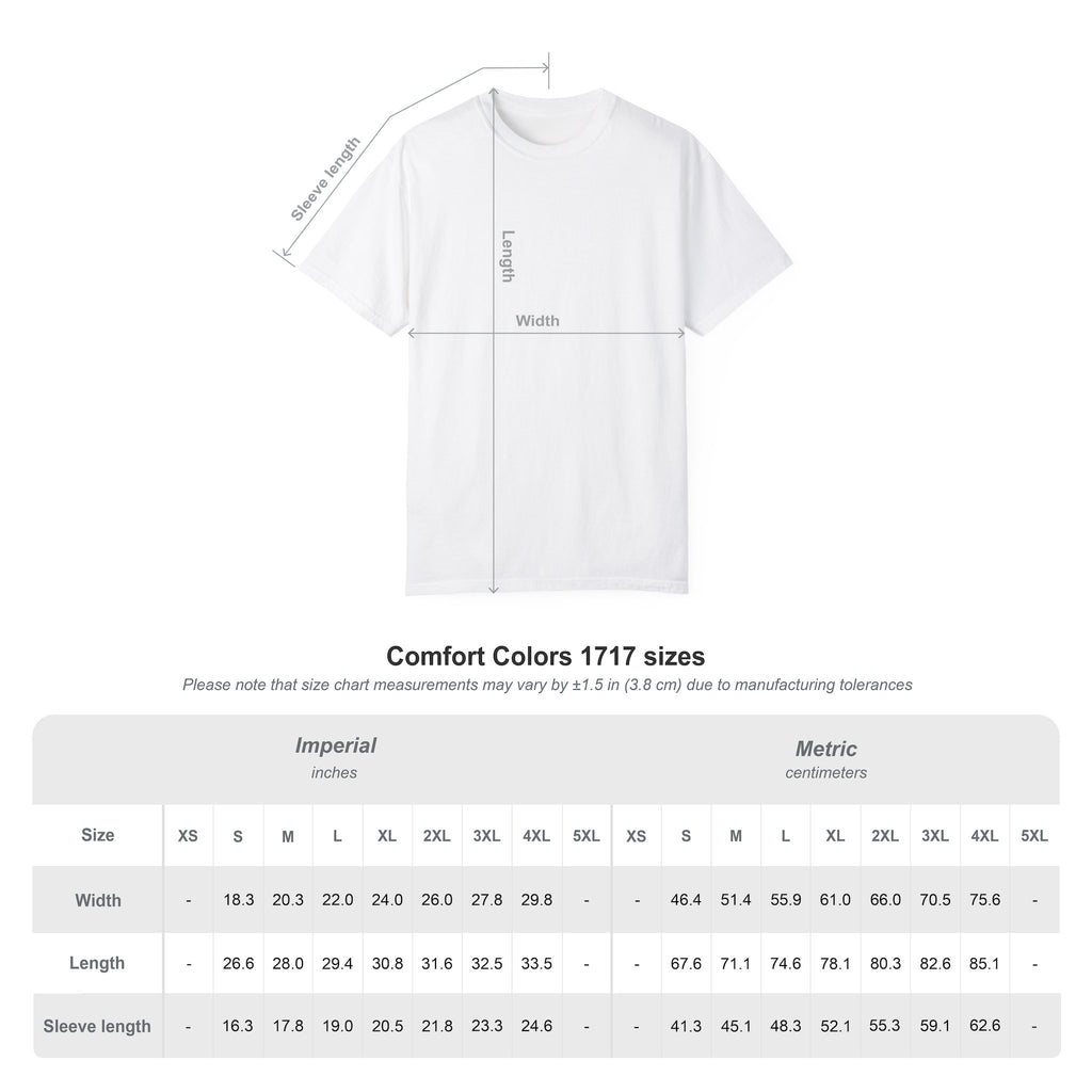 No Kings T-shirt - Unisex Garment-Dyed