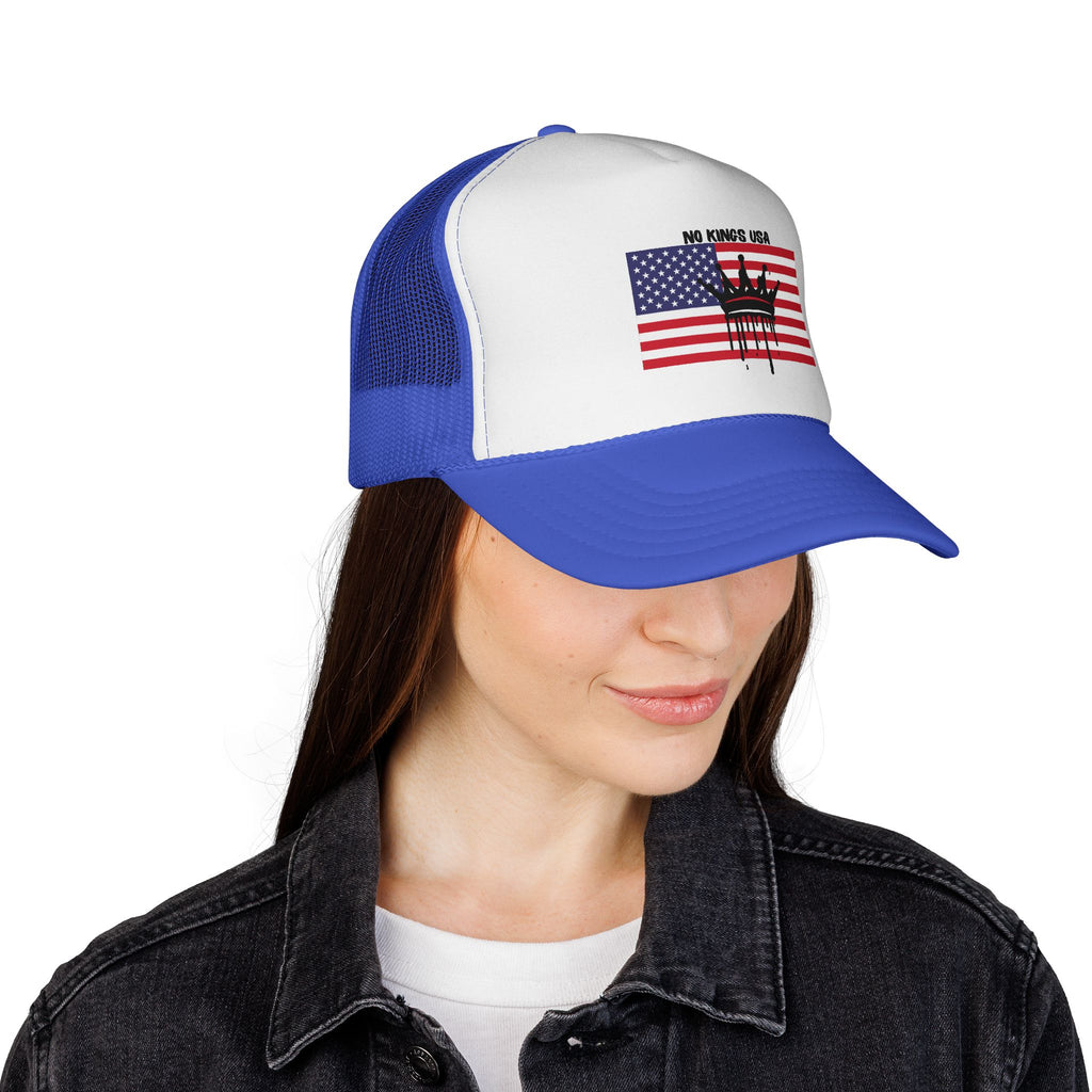 Trucker Caps - No Kings Protest Statement Headwear