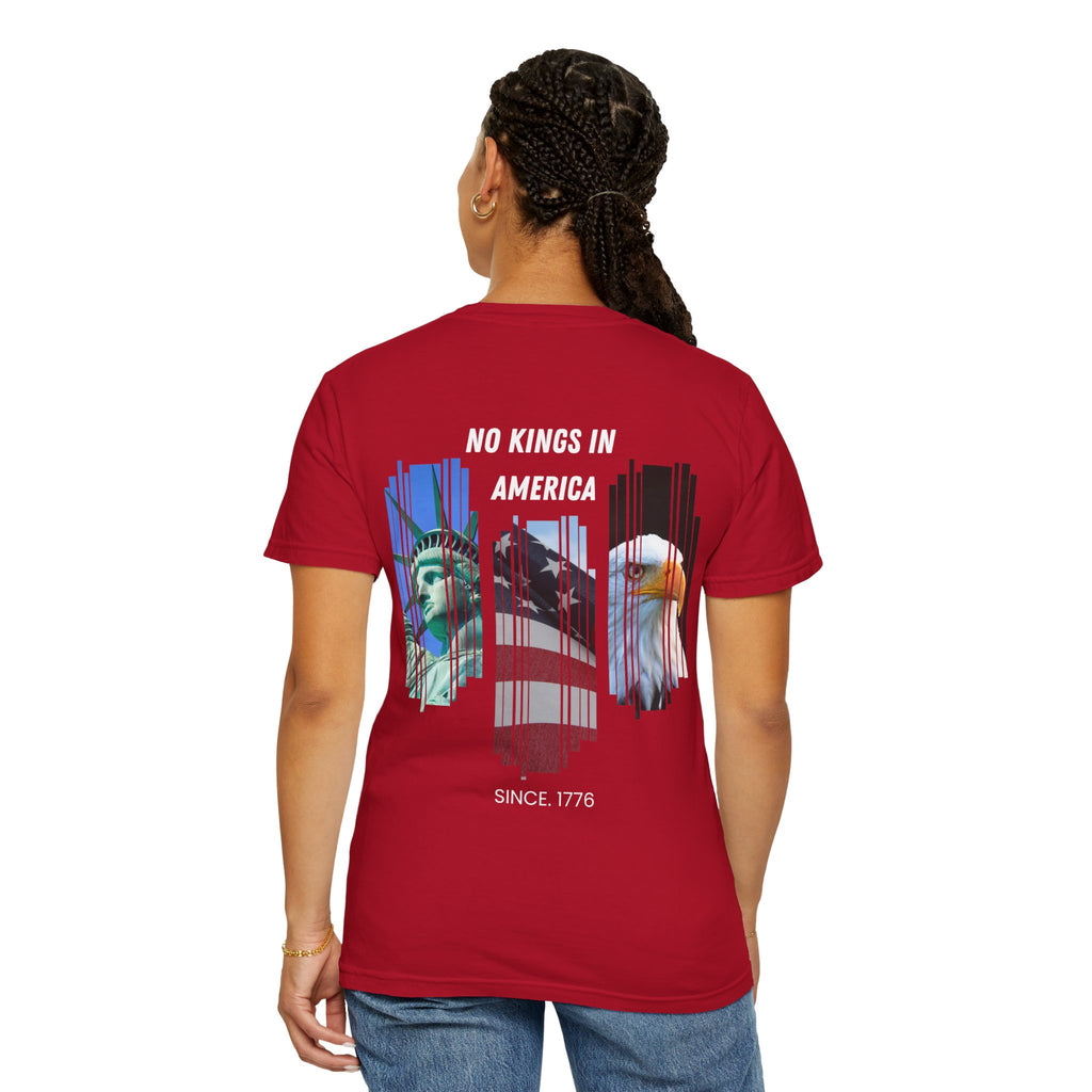 No Kings T-shirt - Unisex Garment-Dyed