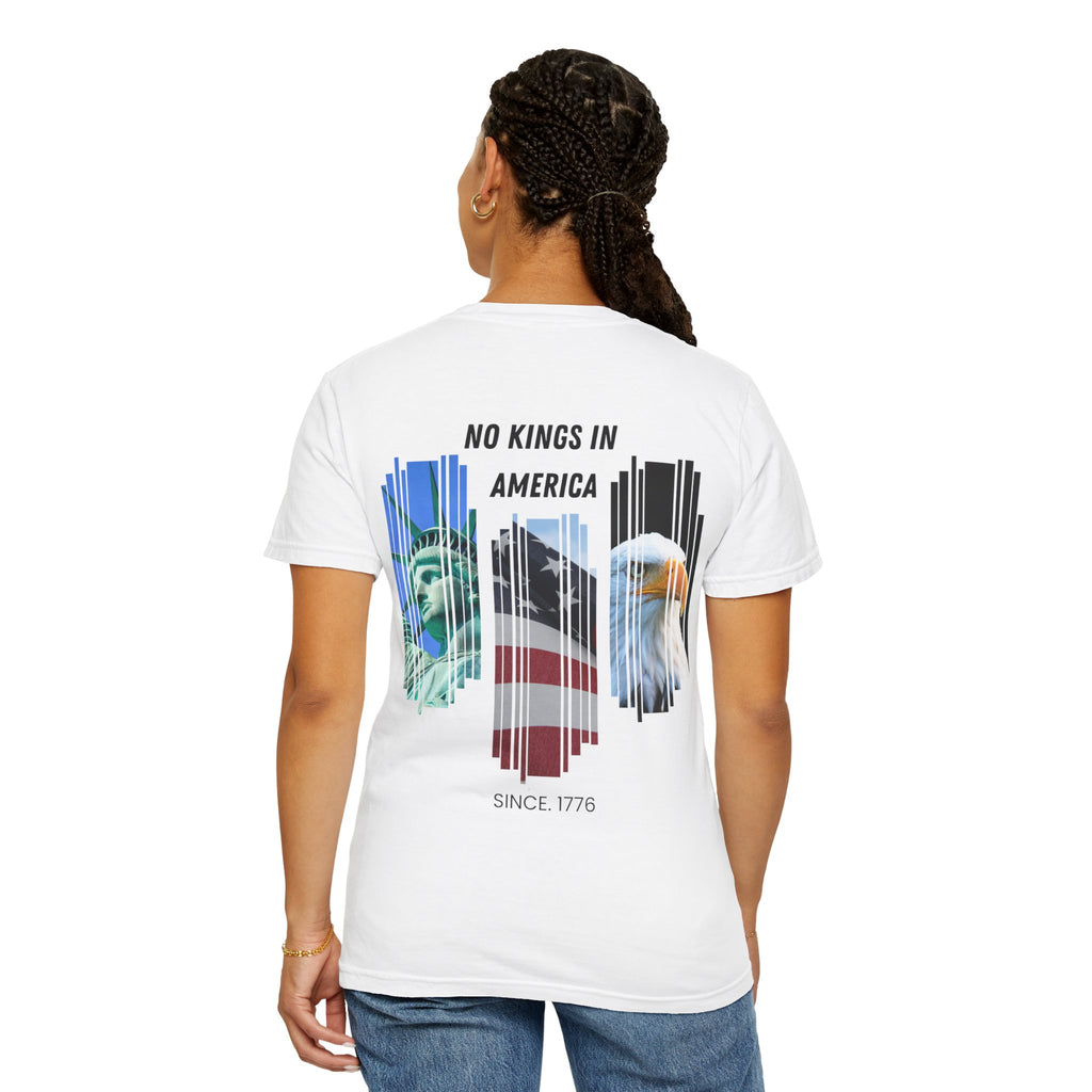 No Kings T-shirt - Unisex Garment-Dyed