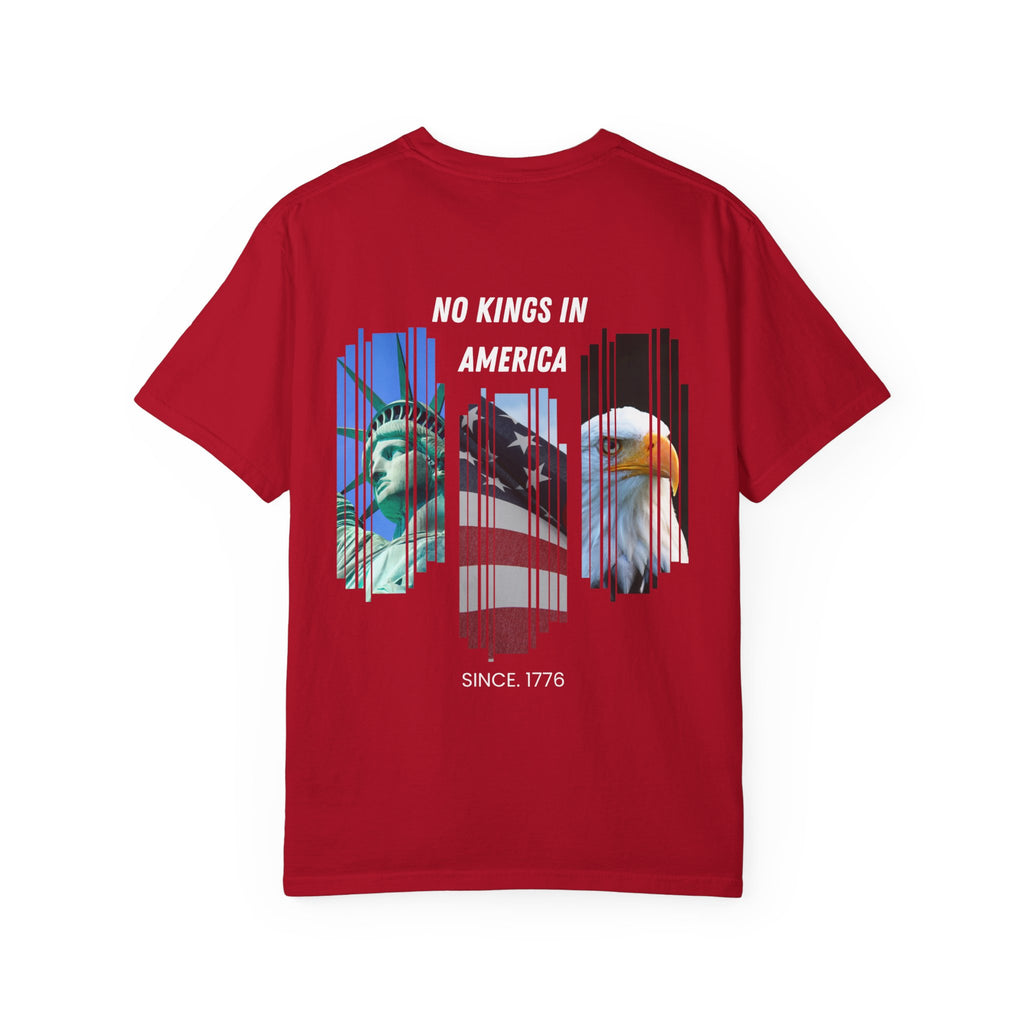 No Kings T-shirt - Unisex Garment-Dyed