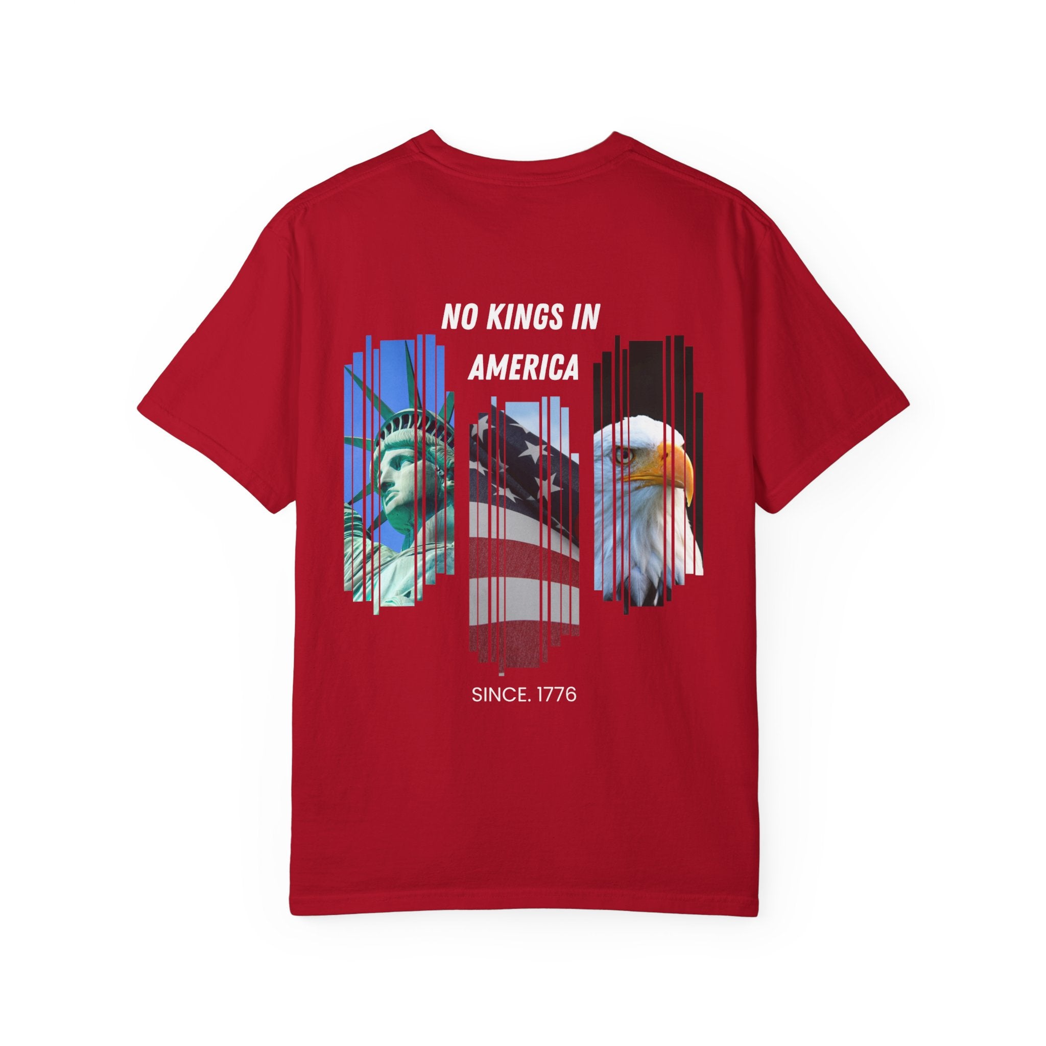 No Kings T-shirt - Unisex Garment-Dyed