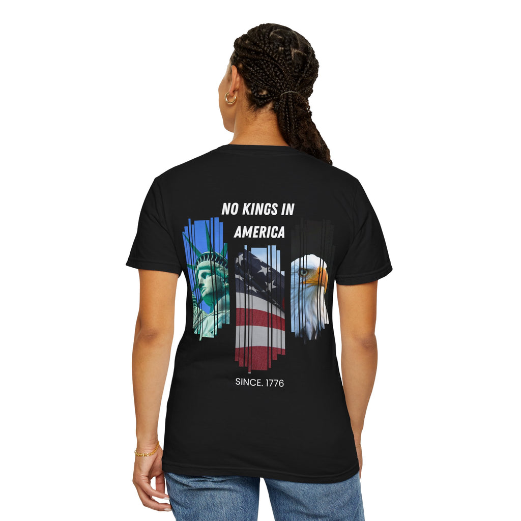 No Kings T-shirt - Unisex Garment-Dyed