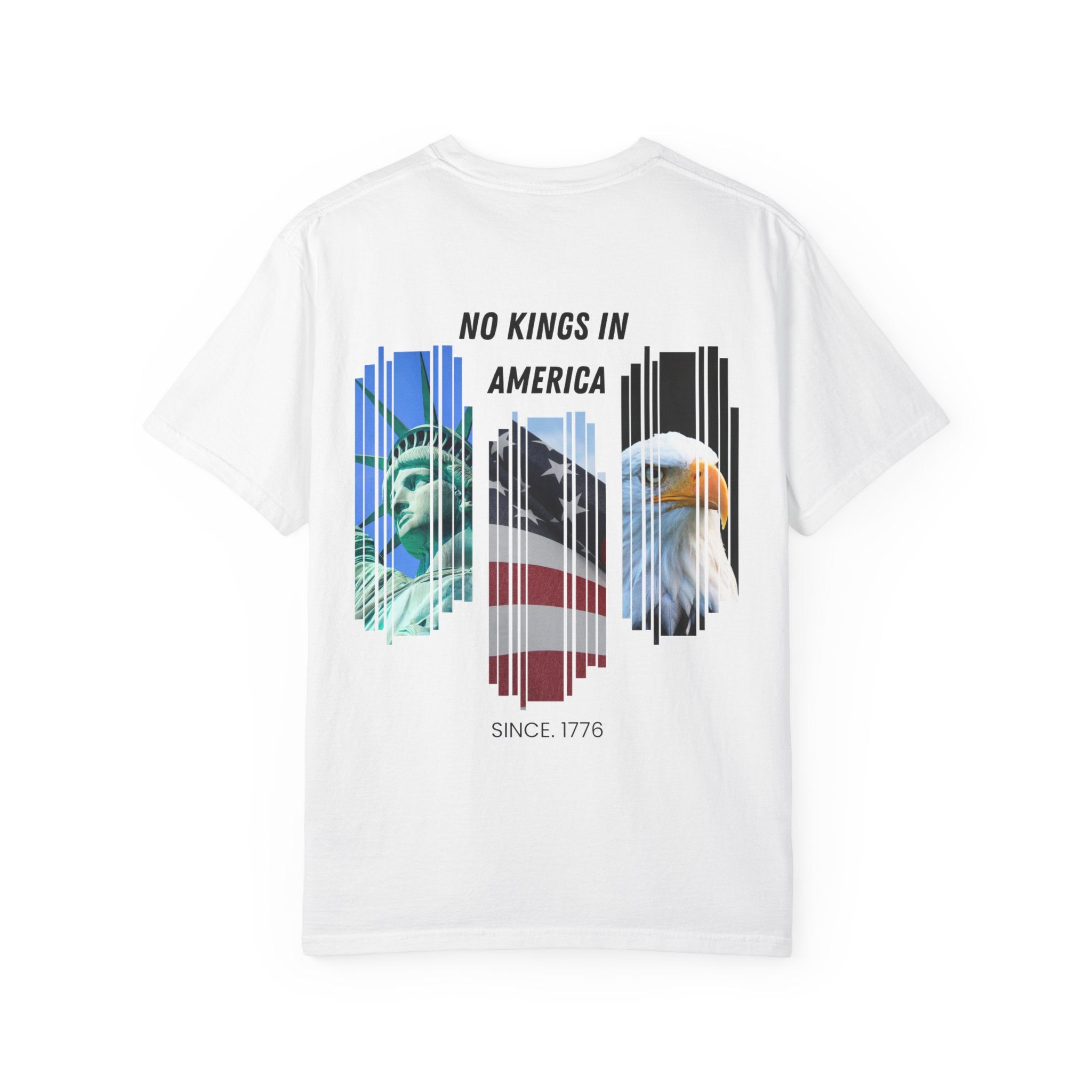 No Kings T-shirt - Unisex Garment-Dyed